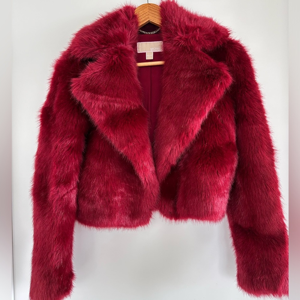 Michael Kors Faux Fur Jacket